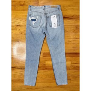 Baldwin Karlie Jeans Donna Skinny Vita Alta Stretch Grigi Taglia 30 Nuovi Con Etichetta